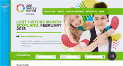 Desktop Screenshot of lgbthistory.org.uk